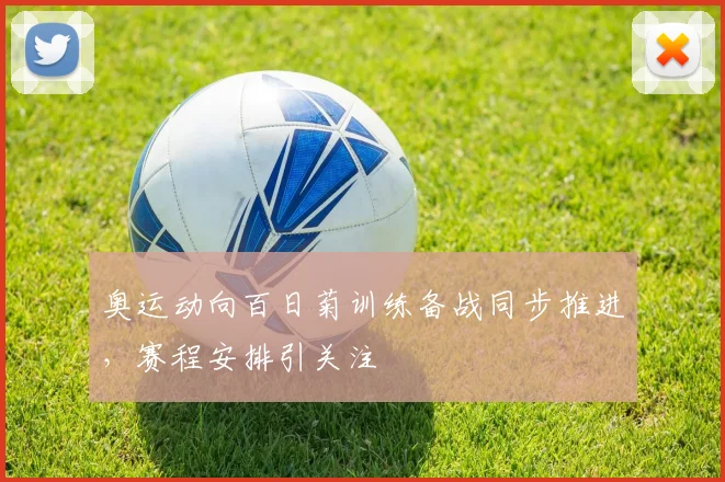 奥运动向百日菊训练备战同步推进,赛程安排引关注